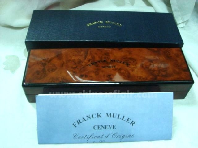 Replica Frank Muller Watch Box / Rectangle Brown Boxes for Sale